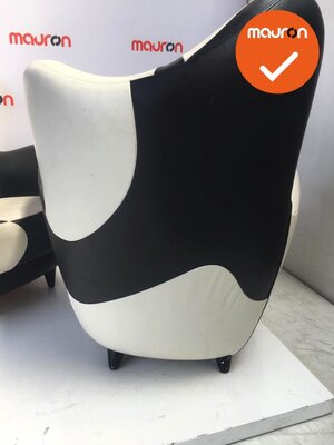 Moroso Alessandra Black & White designstoel