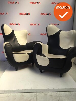 Moroso Alessandra Black & White designstoel