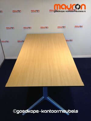 Ahrend 20 (Mehes) vergadertafel - 180x90cm - grijs eiken