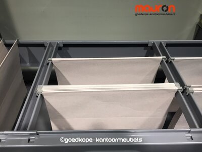 Hangmap lade voor 120cm Ahrend roldeurkast - Antracietgrijs