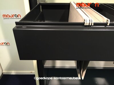 Hangmap lade voor 120cm Ahrend roldeurkast - Zwart