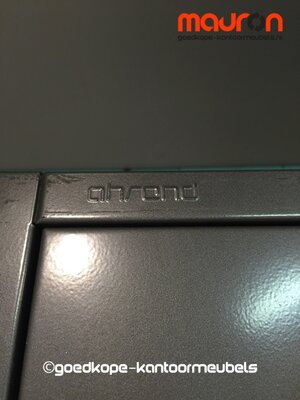 Draaideurkast - Ahrend - 195x100x45cm - Antracietgrijs