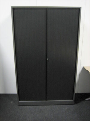 Roldeurkast - Ahrend - 160x120x45cm - Antracietgrijs
