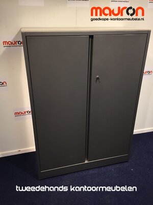Draaideurkast - Ahrend - 177x100x45cm - Antracietgrijs