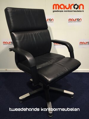 Sedus Li-200 - luxe zwart leer