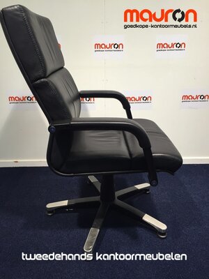 Sedus Li-200 - luxe zwart leer