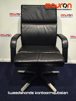 Sedus Li-200 - luxe zwart leer