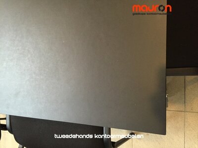 Ahrend Move-it design vergadertafel - 150x150 - vierkant - zwart