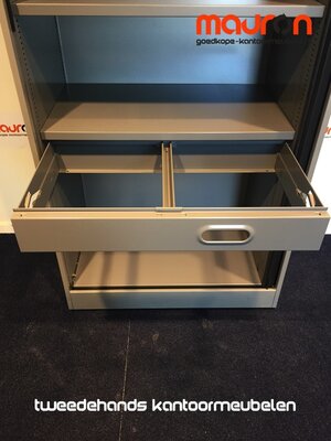 Hangmap lade voor 80x45cm Ahrend roldeurkast - Antracietgrijs