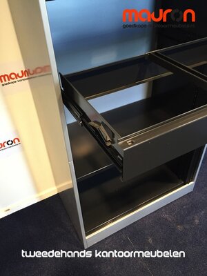 Hangmap lade voor 80x45cm Ahrend roldeurkast - Zwart