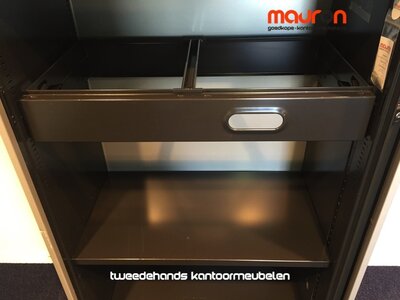 Hangmap lade voor 80x45cm Ahrend roldeurkast - Zwart