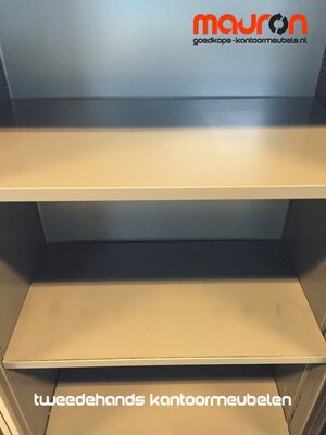 Legbord voor Ahrend 80cm brede roldeurkast - Antraciet grijs