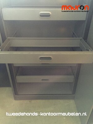 Hangmap lade voor 100cm Ahrend roldeurkast - Antracietgrijs
