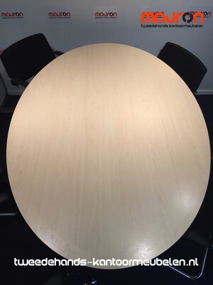 Ahrend 20 (Mehes) vergadertafel - 180x120cm - ovaal - volkern - Ahorn