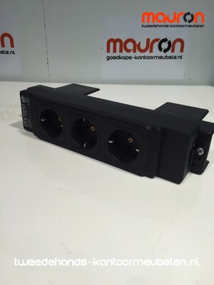 Ahrend - Wieland - 3 Stekker contactdoos voor Mehes systeem