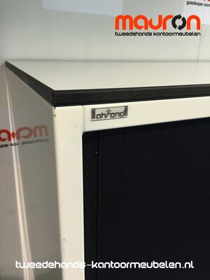 Roldeurkast - Ahrend - 144x120x45cm - wit