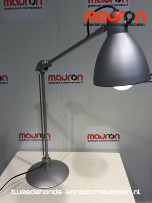 Bureaulamp grijs klein
