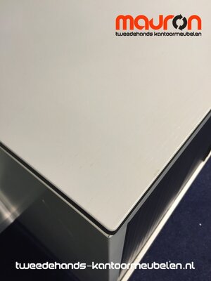 Roldeurkast - Ahrend - 74x120x45cm - lichtgrijs