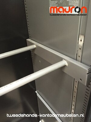 Hangmap beugel voor 120cm Ahrend roldeurkast - Antracietgrijs