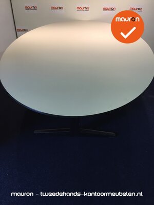 Ahrend vergadertafel - 260 x 120cm - ovaal - grijs