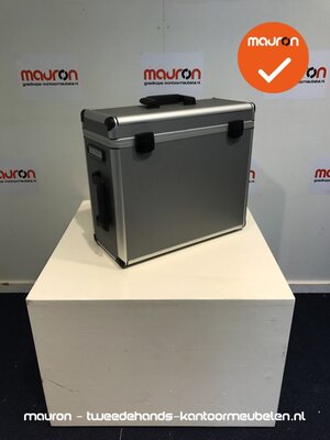 Ahrend trolley - werkkoffer - zilvergrijs aluminum (NIEUW)