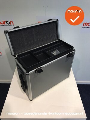Ahrend trolley - werkkoffer - zilvergrijs aluminum (NIEUW)