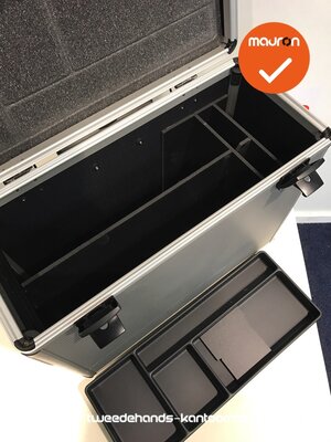 Ahrend trolley - werkkoffer - zilvergrijs aluminum (NIEUW)