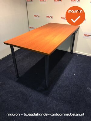 Kusch & Co vergadertafel - 160x80cm - Beuken/kastanje - NIEUWSTAAT