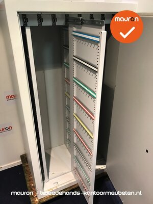 Sleutelkluis - De Raat - 150x80x56cm - lichtgrijs - 350kg