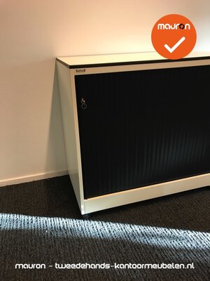 Roldeurkast - Ahrend - 74x80x45cm - wit