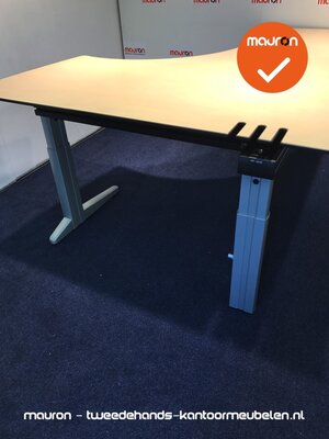 Ahrend hoekbureau - 180x140cm - Ahorn - volkern - links - Essa