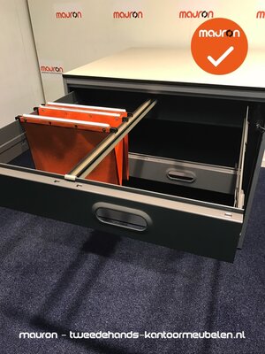 Hangmap lade voor 80x80cm Ahrend roldeurkast - Antracietgrijs