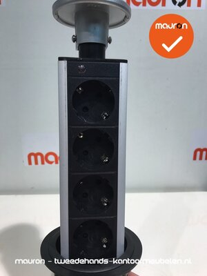 Inbouwcontactdoos - 4 stekkers - 3600W