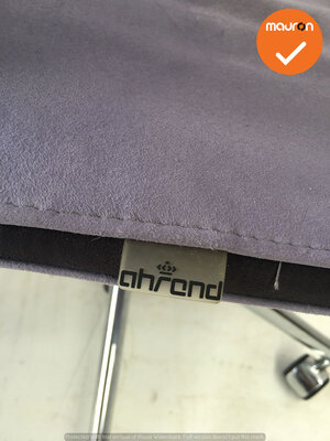 Ahrend - A350 - hoge rug - grijs - gebruikte stoffering