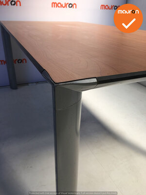 Ahrend 1030 vergadertafel - 160x80cm - rechthoekig - volkern - Beuken fineer