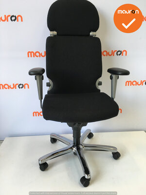 Haworth Comforto 77 met hoofdsteun - nieuwe stoffering