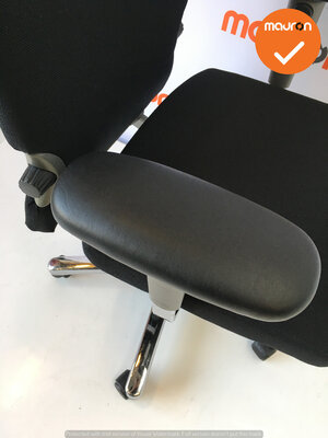 Haworth Comforto 77 met hoofdsteun - nieuwe stoffering