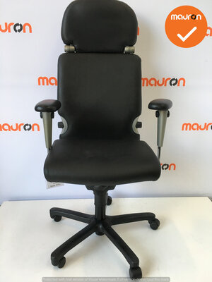 Haworth Comforto 77 met hoofdsteun - nieuw leer