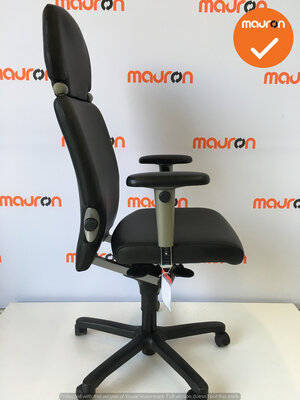 Haworth Comforto 77 met hoofdsteun - nieuw leer