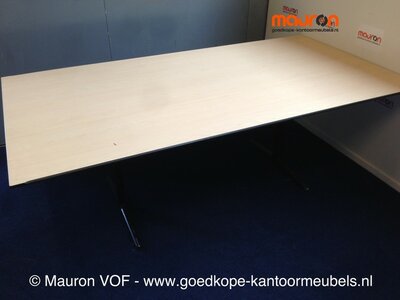 Ahrend vergader / conferentietafel - 200x100cm - Ahorn