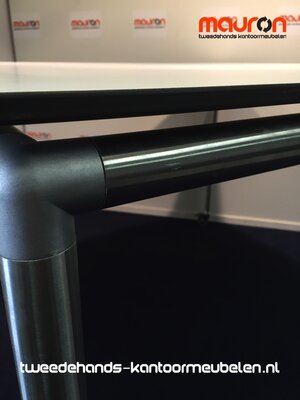 Ahrend Move-it design vergadertafel - 150x150 - wit - volkern