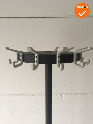 Staande kapstok - Van Esch - rond - zwart