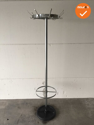 Staande kapstok - Van Esch - rond - Gepolijst aluminium