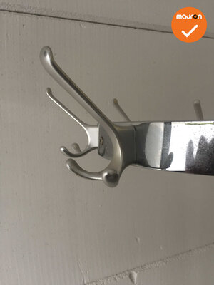 Staande kapstok - Van Esch - rond - Gepolijst aluminium