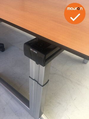 Ahrend hoekbureau - 200x120cm - Kastanje - rechts -Essa