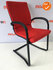 Ahrend 230 refurbished - Kleur frame naar keuze - Nieuwe stoffering in Felrood