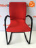 Ahrend 230 refurbished - Kleur frame naar keuze - Nieuwe stoffering in Felrood