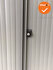 Roldeurkast - Ahrend - 144x120x45cm - Zilvergrijs - Antraciet deuren