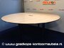 Ahrend vergadertafel - rond - 180cm - 6-8 pers. - Beuken