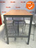 Bartafel - 160x80 - Zilvergrijs - beuken blad